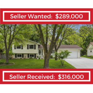 Sell Wanted, Seller Received - Jarrod Peterson Real Estate Group 